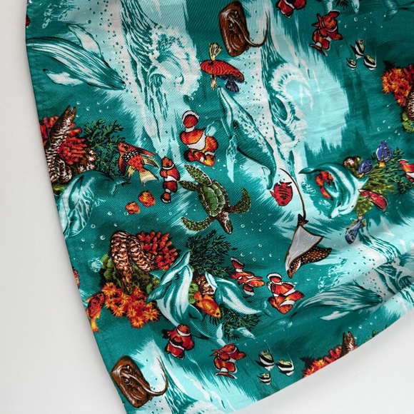 NWT Aloha Republic Made in Hawaii U.S.A Ocean Animal Dress size 3T - Picture 4 of 8